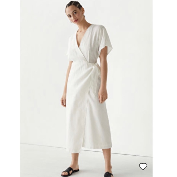 & Other Stories Dresses & Skirts - NWT & Other Stories Linen Wrap Dress